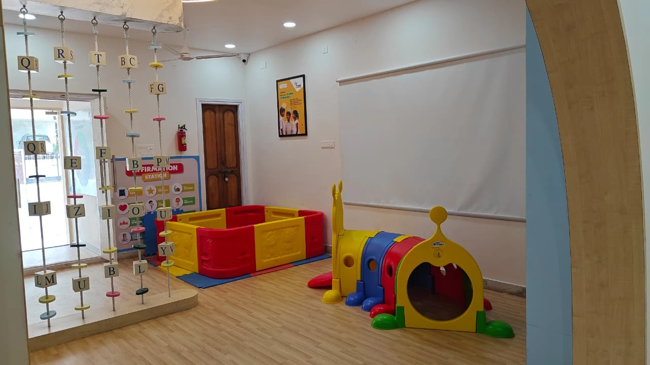 Kiya World School main classroom — Seethammadhara