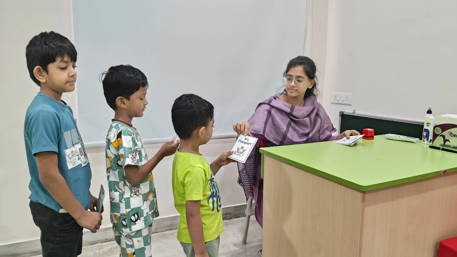 Kiya World School outdoor play area — Seethammadhara