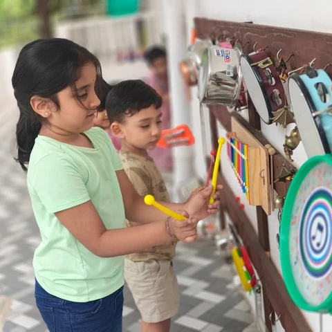 Kiya World School art and creativity room — Seethammadhara