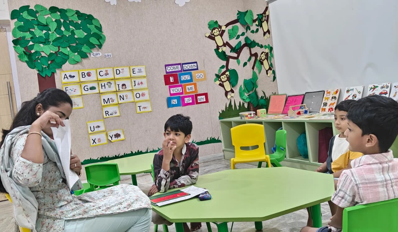 Kiya World School learning spaces — Seethammadhara Vizag