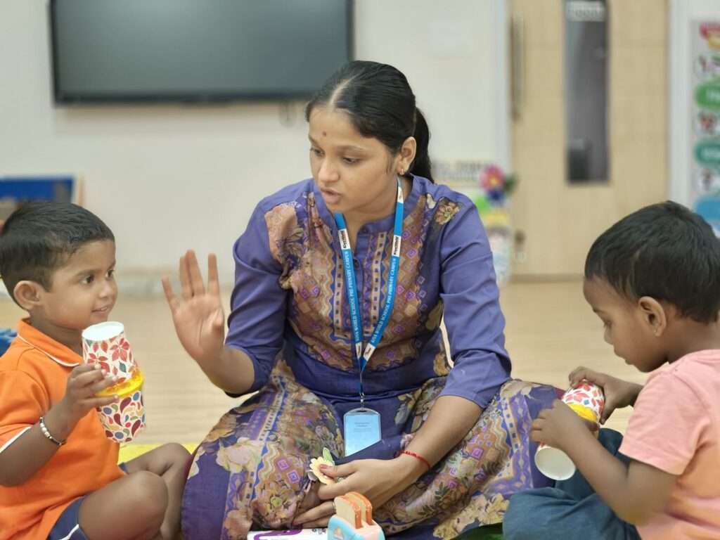 personal care with children