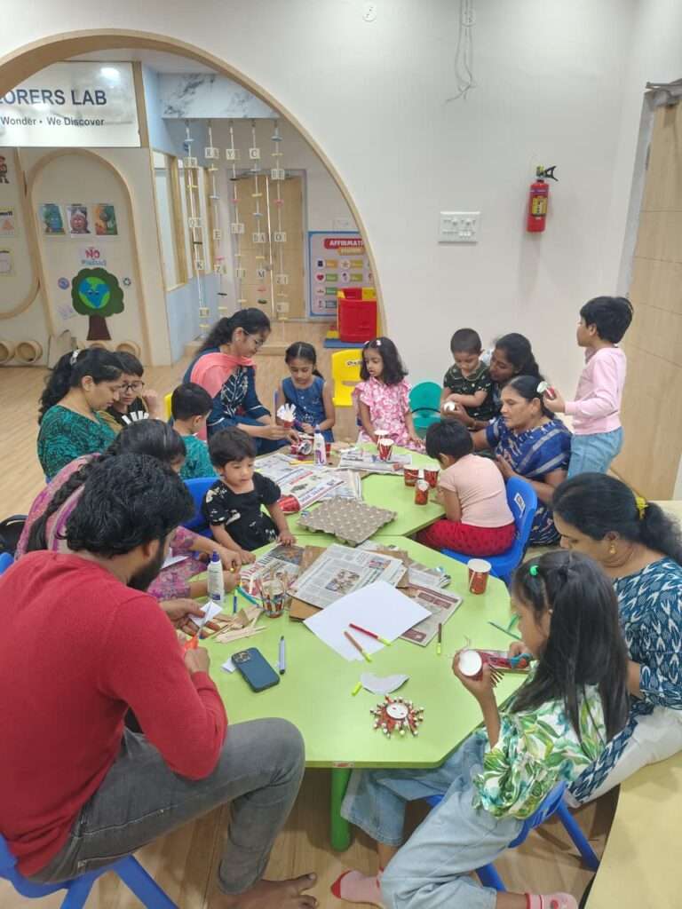 saturday event doing by play group kids